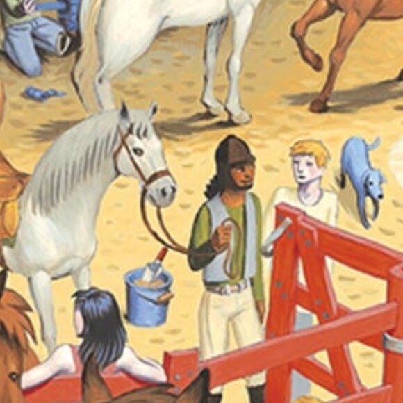 New Sealed Djeco 🧩Puzzle 200Pcs Horse Riding🐴& Observation Game for Age 6+ - Picture 8 of 14